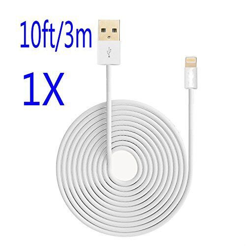 0707137227958 - SUDROID 3M / 10FT LIGHTNING TO USB CABLE 8 PIN DATA CABLE FOR SYNCING AND CHARGING FOR APPLE IPHONE 6 / IPHONE 6 PLUS / IPHONE 5 / IPHONE 5S / IPHONE 5C / IPAD MINI / IPAD WITH RETINA DISPLAY / IPAD AIR / IPOD TOUCH 5 / IPOD NANO 7