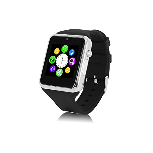 0707137229853 - SUDROID S79 QUAD-BAND BLUETOOTH SMART PHONE WATCH FOR IPHONE AND ANDROID PHONE WITH TOUCH SCREEN (SILVER)