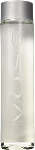 0707152645249 - VOSS ARTESIAN WATER (FLAT) GLASS BOTTLE FROM NORWAY - LARGE 800 ML / 27 OZ (2...
