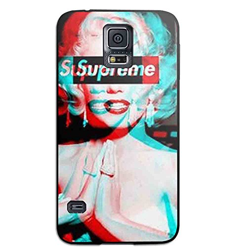 0707223350379 - MARILYN MONROE STYLE SUPREME FOR IPHONE AND SAMSUNG GALAXY CASE (SAMSUNG GALAXY S5 BLACK)