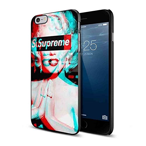 0707223350386 - MARILYN MONROE STYLE SUPREME FOR IPHONE AND SAMSUNG GALAXY CASE (IPHONE 6 BLACK)