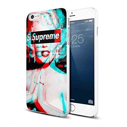 0707223350423 - MARILYN MONROE STYLE SUPREME FOR IPHONE AND SAMSUNG GALAXY CASE (IPHONE 6 WHITE)
