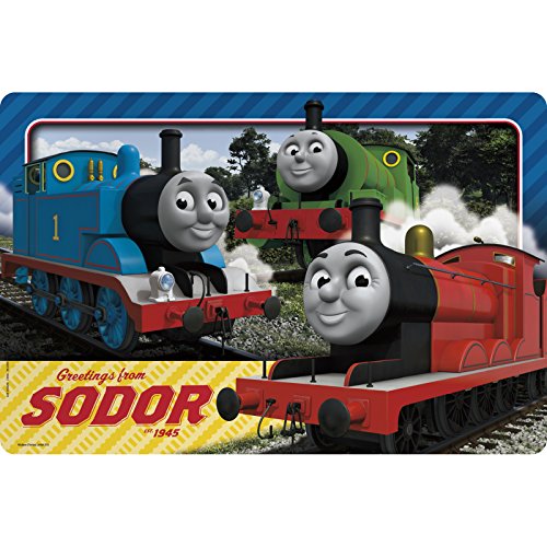 0707226605254 - ZAK! DESIGNS PLACEMAT WITH THOMAS & FRIENDS GRAPHICS, BPA-FREE PLASTIC