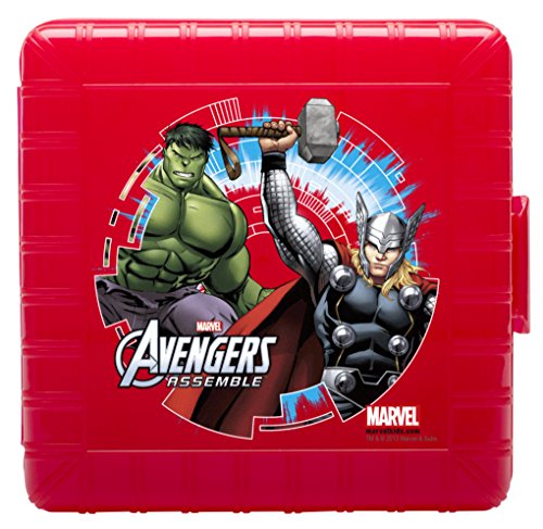 0707226701420 - ZAK! DESIGNS GOPAK LUNCH BOX DIVIDED FOOD STORAGE CONTAINER FEATURING AVENGERS GRAPHICS, BREAK-RESISTANT AND BPA-FREE PLASTIC