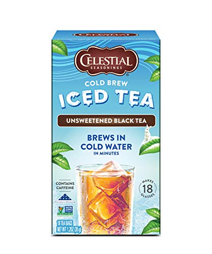 0070734545962 - CELESTIAL SEASONINGS COLD BREW UNSWEETENED, 18 COUNT