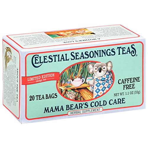 0070734546242 - CELESTIAL SEASONINGS MAMA BEARS COLD CARE HERBAL TEA, 20 CT TEA BAGS