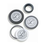 0707387365554 - 13-554-030 LITTMANN MASTER CARDIOLOGY TUNABLE DIAPHRAGM AND RIM ASSEMBLY GRAY