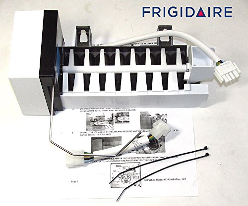0707571663350 - 241798201 FACTORY ORIGINAL OEM FRIGIDAIRE ELECTROLUX ICE MAKER KIT WITH POWER ADAPTER