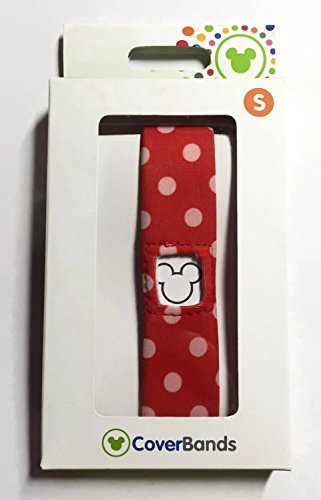 0707571927278 - WALT DISNEY WORLD MAGIC BAND RED MINNIE MOUSE COVERBANDS SMALL