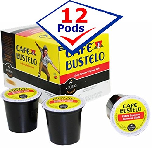 0707581437422 - CAFE BUSTELO K-CUP PACKS, ESPRESSO STYLE. PACK OF 12 PODS