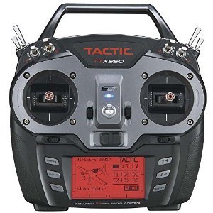 0707768128501 - TACTIC TTX850 8-CHANNEL 2.4GHZ SLT COMPUTERIZED R/C AIRPLANE/HELICOPTER TRANSMITTER TACJ2850