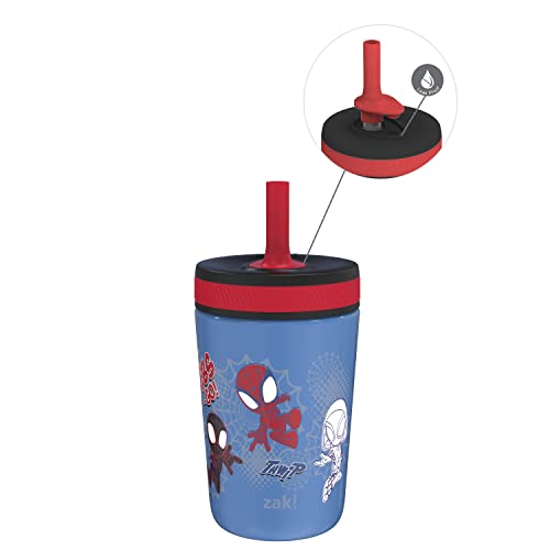 0707849160710 - ZAK DESIGNS MARVEL SPIDER-MAN KELSO TODDLER CUPS FOR TRAVEL OR AT HOME, 12OZ VACUUM INSULATED STAINLESS STEEL SIPPY CUP WITH LEAK-PROOF DESIGN IS PERFECT FOR KIDS (SPIDEY AND HIS AMAZING FRIENDS)