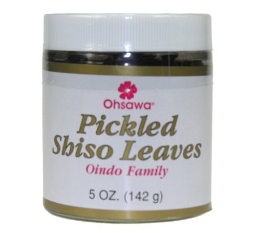 0707881591107 - OHSAWA® OINDO PICKLED SHISO LEAVES 5 OZ