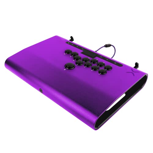 0708056069988 - VICTRIX BY PDP PRO FS-12 ARCADE FIGHT STICK FOR PLAYSTATION 5 - PURPLE