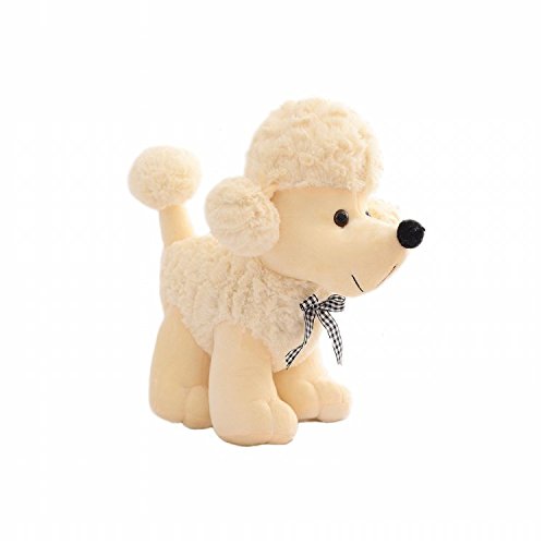 0708191641360 - RTFL - CUTE POODLE STUFFED ANIMALS PLUSH TOY SIZE SMALL COLOR YELLOW
