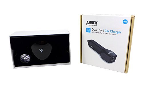 0708302246651 - VOICE CADDIE VC300 GOLF GPS RANGEFINDER WITH ANKER USB CAR CHARGE ADAPTER (BLACK)
