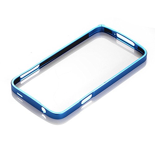 0708315332839 - GENERIC ULTRA THIN ALUMINUM HARD BUMPER FRAME COVER CASE FOR SAMSUNG GALAXY S5 (BLUE)