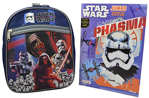 0708325399037 - DISNEY - STAR WARS 2 PIECES GIFT SET 10 MINI BACKPACK WITH COLORING BOOK