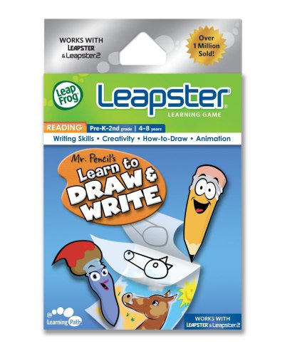 0708431313354 - LEAPFROG LEAPSTER LEARNING GAME MR. PENCIL'S LEARN TO DRAW AND WRITE