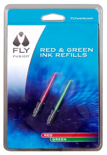 0708431377417 - FLY FUSION RED AND GREEN INK REFILLS