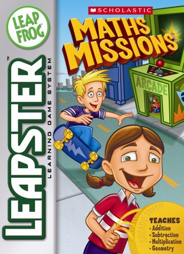 0708431415584 - LEAPFROG LEAPSTER LEARNING GAME SCHOLASTIC MATH MISSIONS, COMPATIBLE WITH LEAPSTER AND LEAPSTER2 LEARNING GAME SYSTEMS ONLY
