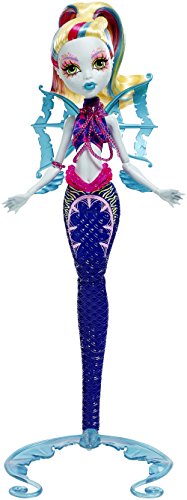 0708820813366 - MONSTER HIGH GREAT SCARRIER REEF GLOWSOME GHOULFISH LAGOONA BLUE DOLL