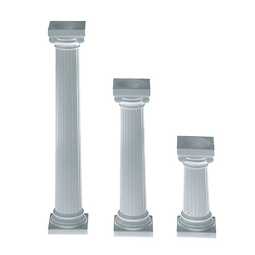 0070896036063 - WILTON 303-3606 4-PACK GRECIAN PILLARS FOR CAKES, 3-INCH