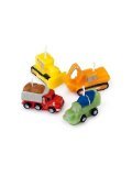 0070896288585 - CONSTRUCTION VEHICLES BIRTHDAY CANDLES BY WILTON