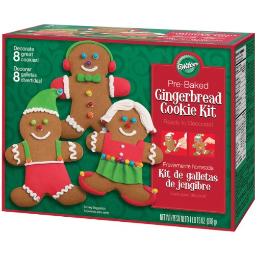 0070896599063 - WILTON HOLIDAY GINGERBREAD COOKIE KIT 31 OZ