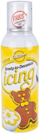 0070896714091 - READY-TO-DECORATE ICING 6.4OZ-YELLOW / SOLD AS A PACK OF 3