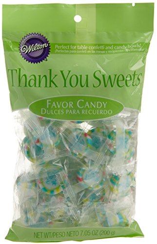 0070896729927 - WILTON 1006-2992 THANK YOU CUT FAVOR CANDY, 40 COUNT