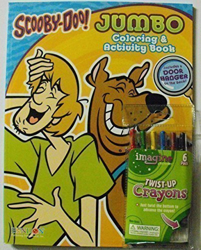 0709317399448 - SCOOBY DOO BUNDLE-C 64 PAGE COLORING & ACTIVITY BOOK WITH ONE PACK OF TWIST-UP CRAYONS.