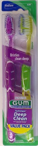 0070942125895 - TECHNIQUE DEEP CLEAN TOOTHBRUSH VALUE PACK 2 TOOTHBRUSHES