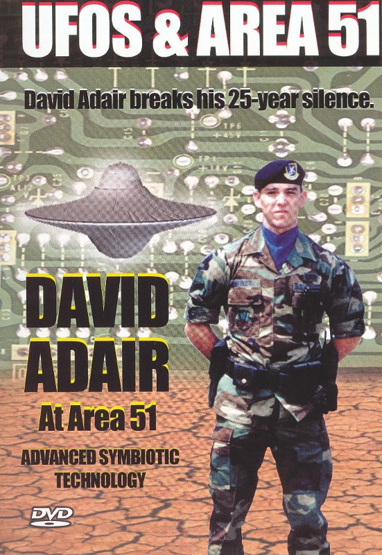 0709629905375 - UFOS AND AREA 51, VOL. 3: DAVID ADAIR AT AREA 51 (DVD)