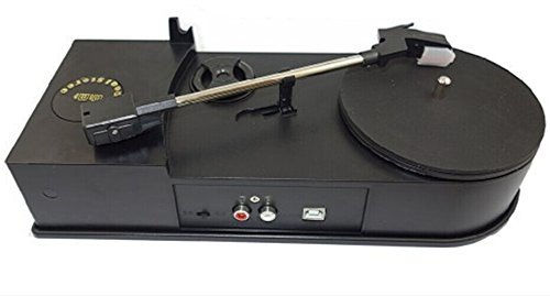 0709803807068 - USB PORTABLE MINI PHONOGRAPH 33/45RPM TURNTABLE VINYL RECORD PLAYER CONVERTS TURNTABLES VINYL LP AUDIO TO MP3 WAV CD USB TO PC FOR WINDOWS 7/8 & MAC SYSTEMS