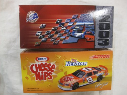 0070989410572 - NASCAR DIE-CAST #08 STEVE PARK CHEESE NIPS / FIG NEWTONS RACING TEAM LIMITED EDITION REPLICA OF 2003 MONTE CARLO SERIES AUTHENTIC COLLECTOR'S MODEL CAR IN A 1:24 SCALE MANUFACTURED BY ACTION COLLECTABLES