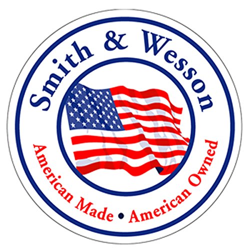 0709998798868 - AUTHENTIC SMITH & WESSON SINCE 1852 AMERICAN MADE/AMERICAN OWNED DECAL SIGNATURE 4 DECAL
