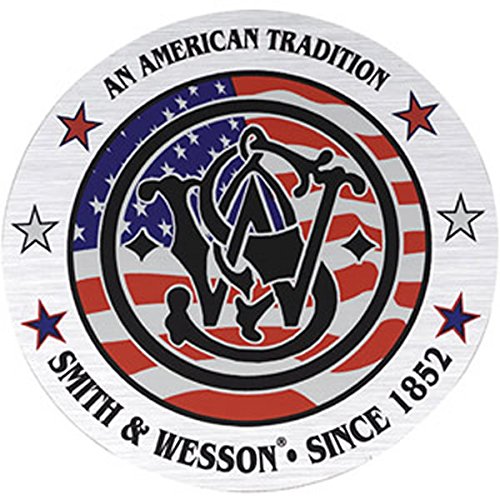 0709998798899 - AUTHENTIC SMITH & WESSON SINCE 1852 AN AMERICAN TRADITION 5 FOIL SIGNATURE DECAL