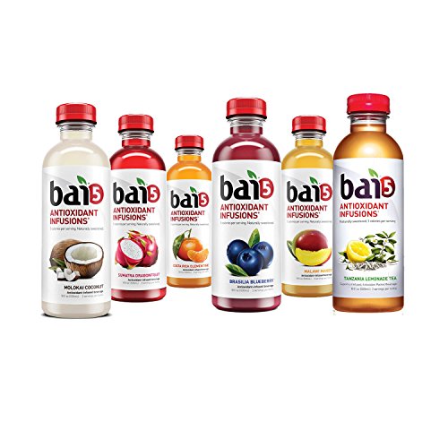 0709998812205 - BAI5 100% NATURAL ANTIOXIDANT INFUSED JUNGLE VARIETY PACK BEVERAGE, 16.4 POUND
