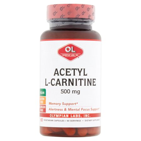 0710013032225 - ACETYL L CARNITINE 500 MG,60 COUNT