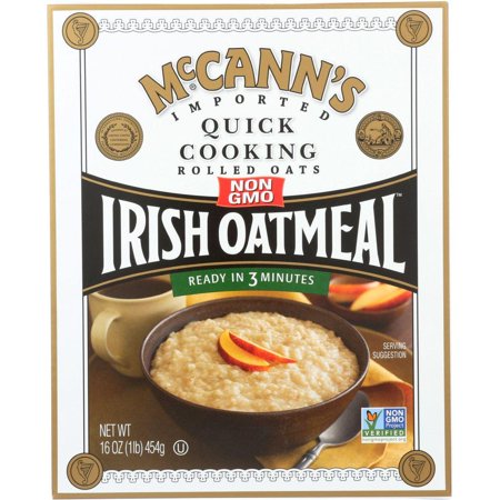 0710051302564 - MCCANN’S QUICK COOKING ROLLED OATS IRISH OATMEAL, 16 OZ (PACK OF 12)