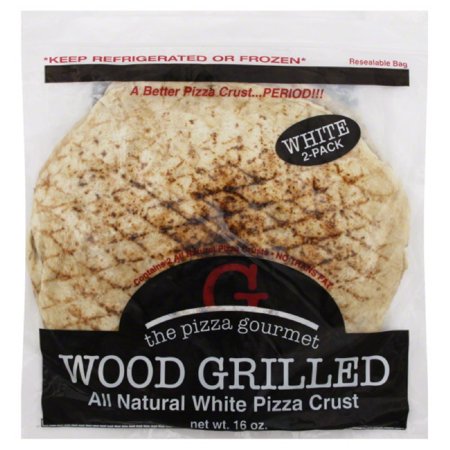 0710051423375 - PIZZA GOURMET WOOD GRILLED WHITE PIZZA CRUST, 16 OZ (PACK OF 12)