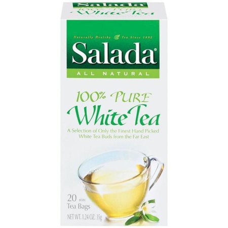 0710051578075 - SALADA 100% PURE WHITE TEA TEA BAGS 20 CT (PACK OF 6)