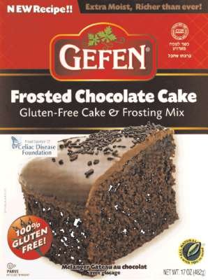 0710069205000 - CAKE MIX GLUTEN FREE CHOCOLATE FROSTING