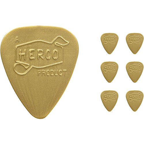 0710137083417 - HERCO® HEV210P VINTAGE '66, GOLD, LIGHT, 6/PLAYER'S PACK