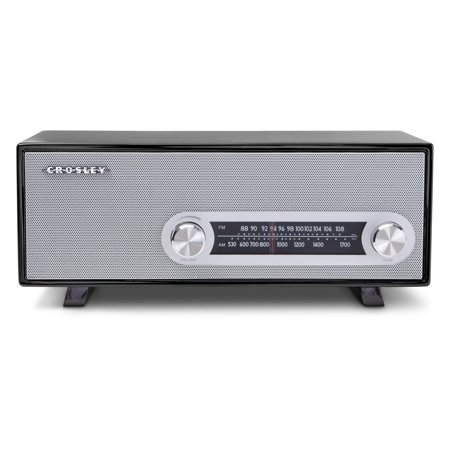 0710244260305 - CROSLEY CR3022A-BK RANCHERO RETRO AM/FM TABLETOP RADIO WITH 3-INCH STUDIO DRIVER (BLACK)