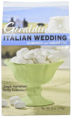0710342006560 - GERALDINES ITALIAN WEDDING COOKIES, 6-OUNCE BOXES (PACK OF 6)