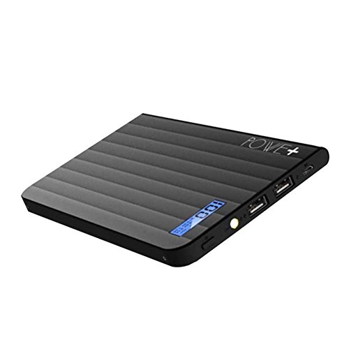 0710359260764 - RAVPOWER 15000MAH EXTERNAL BATTERY PACK POWER BANK WITH INOVO TECHNOLOGY (3A OUTPUT, DUAL USB, APPLE 30PIN CABLE NOT INCLUDED) - BACK