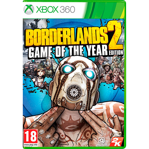0710425493324 - GAME - BORDERLANDS 2: GAME OF THE YEAR EDITION - XBOX 360