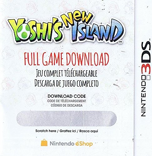 YOSHI'S NEW ISLAND FULL GAME DOWNLOAD CODE - NINTENDO 3DS ESHOP